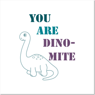 Dino-mite Posters and Art